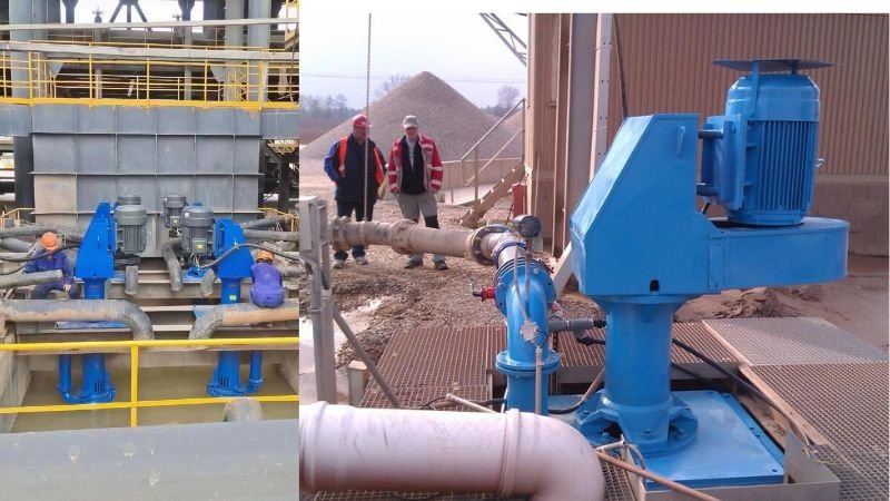 slurry pump installation